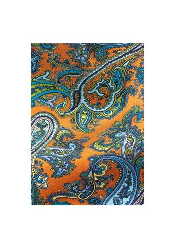 Cravata Ascot, Eșarfă,  Ascot Paisley, din Matase